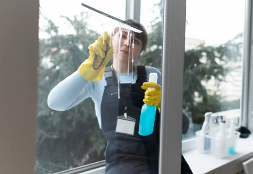 Nettoyage de vitres intérieures et extérieures à Saint-Augustin-des-Bois